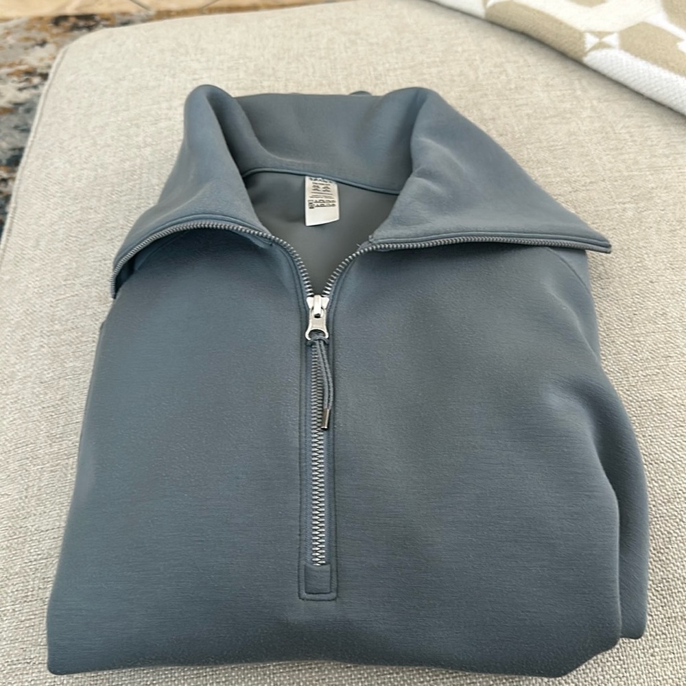 Spanx air essential half zip 2x